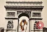Image of Arc de Triomphe Paris France, 1945, second 43 stock footage video 65675048973
