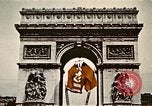 Image of Arc de Triomphe Paris France, 1945, second 45 stock footage video 65675048973