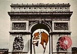 Image of Arc de Triomphe Paris France, 1945, second 47 stock footage video 65675048973