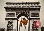 Image of Arc de Triomphe Paris France, 1945, second 51 stock footage video 65675048973