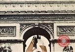 Image of Arc de Triomphe Paris France, 1945, second 54 stock footage video 65675048973