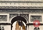 Image of Arc de Triomphe Paris France, 1945, second 61 stock footage video 65675048973