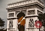 Image of Arc de Triomphe Paris France, 1945, second 61 stock footage video 65675048978