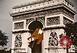 Image of Arc de Triomphe Paris France, 1945, second 62 stock footage video 65675048978