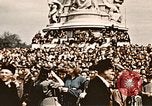 Standbild British flag London England Vereinigtes Königreich, 1945, aus Sekunde 22 historischem Filmmaterial Videoclip 65675048980