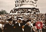 Standbild British flag London England Vereinigtes Königreich, 1945, aus Sekunde 23 historischem Filmmaterial Videoclip 65675048980