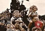 Standbild British flag London England Vereinigtes Königreich, 1945, aus Sekunde 55 historischem Filmmaterial Videoclip 65675048980