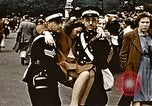 Image of Victory in Europe Day celebration at Buckingham Palace London England United Kingdom, 1945, second 39 stock footage video 65675048983