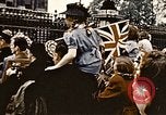 Image of Victory in Europe Day celebration at Buckingham Palace London England United Kingdom, 1945, second 40 stock footage video 65675048983