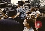 Image of Victory in Europe Day celebration at Buckingham Palace London England United Kingdom, 1945, second 41 stock footage video 65675048983