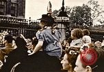 Image of Victory in Europe Day celebration at Buckingham Palace London England United Kingdom, 1945, second 44 stock footage video 65675048983