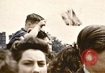 Image of Victory in Europe Day celebration at Buckingham Palace London England United Kingdom, 1945, second 46 stock footage video 65675048983