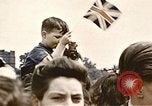 Image of Victory in Europe Day celebration at Buckingham Palace London England United Kingdom, 1945, second 47 stock footage video 65675048983
