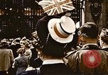 Image of Victory in Europe Day celebration at Buckingham Palace London England United Kingdom, 1945, second 52 stock footage video 65675048983