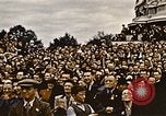 Image of Victory in Europe Day celebration at Buckingham Palace London England United Kingdom, 1945, second 55 stock footage video 65675048983