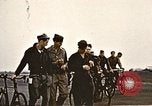 Image of American airmen United Kingdom, 1945, second 7 stock footage video 65675048984