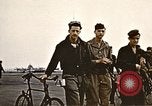 Image of American airmen United Kingdom, 1945, second 10 stock footage video 65675048984