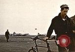 Image of American airmen United Kingdom, 1945, second 12 stock footage video 65675048984