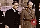 Standbild König Georg VI London England Vereinigtes Königreich, 1945, aus Sekunde 57 historischem Filmmaterial Videoclip 65675048989