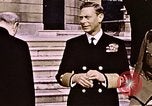 Standbild König Georg VI London England Vereinigtes Königreich, 1945, aus Sekunde 58 historischem Filmmaterial Videoclip 65675048989