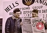 Standbild der US Air Force 303rd Bomb Group London England Vereinigtes Königreich, 1945, aus Sekunde 35 historischem Filmmaterial Videoclip 65675048991