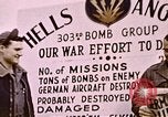 Standbild der US Air Force 303rd Bomb Group London England Vereinigtes Königreich, 1945, aus Sekunde 40 historischem Filmmaterial Videoclip 65675048991
