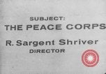 Image of Robert Sargent Shriver Washington DC USA, 1963, second 7 stock footage video 65675048993