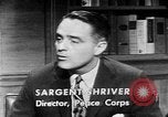 Standbild Robert Sargent Shriver Washington DC USA, 1963, aus Sekunde 40 historischem Filmmaterial Videoclip 65675048998