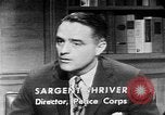 Standbild Robert Sargent Shriver Washington DC USA, 1963, aus Sekunde 41 historischem Filmmaterial Videoclip 65675048998