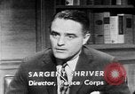 Standbild Robert Sargent Shriver Washington DC USA, 1963, aus Sekunde 42 historischem Filmmaterial Videoclip 65675048998