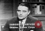 Standbild Robert Sargent Shriver Washington DC USA, 1963, aus Sekunde 43 historischem Filmmaterial Videoclip 65675048998