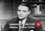 Standbild Robert Sargent Shriver Washington DC USA, 1963, aus Sekunde 44 historischem Filmmaterial Videoclip 65675048998