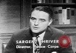 Standbild Robert Sargent Shriver Washington DC USA, 1963, aus Sekunde 46 historischem Filmmaterial Videoclip 65675048998