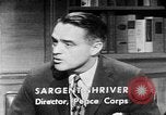Standbild Robert Sargent Shriver Washington DC USA, 1963, aus Sekunde 47 historischem Filmmaterial Videoclip 65675048998