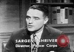 Standbild Robert Sargent Shriver Washington DC USA, 1963, aus Sekunde 49 historischem Filmmaterial Videoclip 65675048998