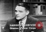 Standbild Robert Sargent Shriver Washington DC USA, 1963, aus Sekunde 50 historischem Filmmaterial Videoclip 65675048998