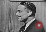 Image of Robert Sargent Shriver Washington DC USA, 1963, second 23 stock footage video 65675049001