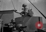 Image of USS Minneapolis (CA-36) firing guns in battle for  Wake Island Pacific Theater, 1942, second 8 stock footage video 65675049022