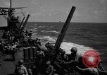 Image of USS Minneapolis (CA-36) firing guns in battle for  Wake Island Pacific Theater, 1942, second 19 stock footage video 65675049022