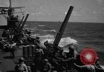 Image of USS Minneapolis (CA-36) firing guns in battle for  Wake Island Pacific Theater, 1942, second 20 stock footage video 65675049022