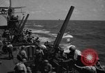 Image of USS Minneapolis (CA-36) firing guns in battle for  Wake Island Pacific Theater, 1942, second 24 stock footage video 65675049022