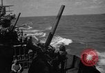 Image of USS Minneapolis (CA-36) firing guns in battle for  Wake Island Pacific Theater, 1942, second 46 stock footage video 65675049022