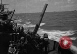 Image of USS Minneapolis (CA-36) firing guns in battle for  Wake Island Pacific Theater, 1942, second 48 stock footage video 65675049022