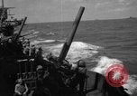 Image of USS Minneapolis (CA-36) firing guns in battle for  Wake Island Pacific Theater, 1942, second 49 stock footage video 65675049022