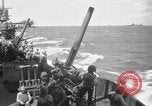 Image of USS Minneapolis (CA-36) firing guns in battle for  Wake Island Pacific Theater, 1942, second 55 stock footage video 65675049022