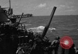 Image of USS Minneapolis (CA-36) firing guns in battle for  Wake Island Pacific Theater, 1942, second 57 stock footage video 65675049022