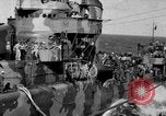 Image of Survivors of the USS Hornet Pacific Ocean, 1942, second 3 stock footage video 65675049023