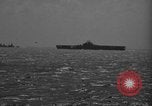 Image of Japanese aircraft attacking the USS Yorktown (CV-10) Pacific Theater, 1944, second 4 stock footage video 65675049026