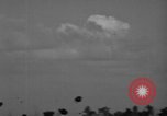 Image of Japanese aircraft attacking the USS Yorktown (CV-10) Pacific Theater, 1944, second 17 stock footage video 65675049026