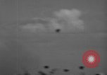 Image of Japanese aircraft attacking the USS Yorktown (CV-10) Pacific Theater, 1944, second 19 stock footage video 65675049026